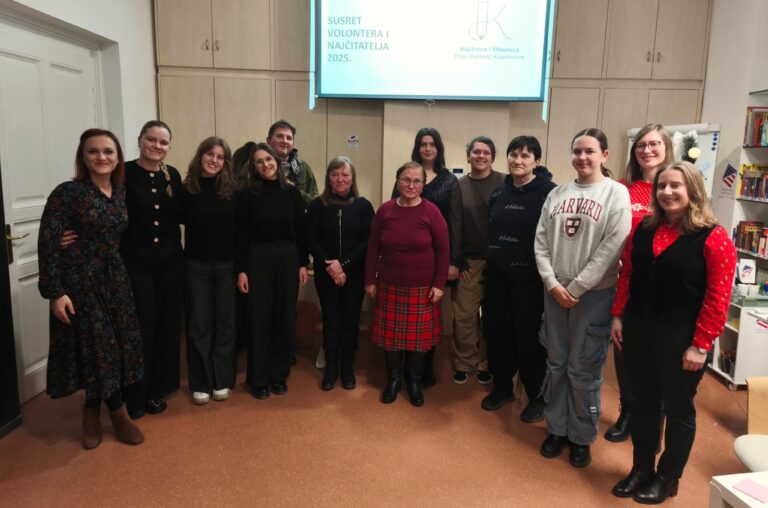 Dodjela priznanja i zahvalnica za naše volontere i najčitatelje 2025.